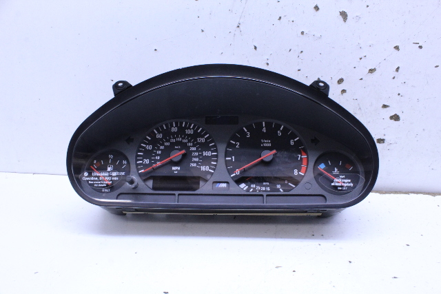 1998 BMW M3 E36 Speedometer Instrument Cluster OEM