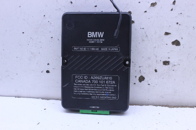 1998 BMW E36 Keyless Entry Control Module 1496445 OEM