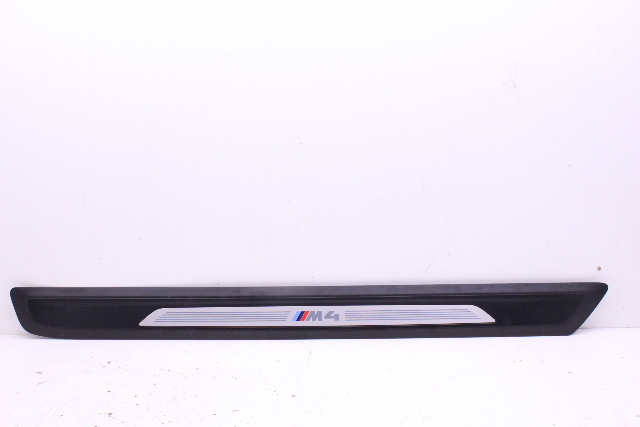 2013-2017 BMW M4 F82 Driver Left Door Entrance Cover Sill 51477395027 OEM