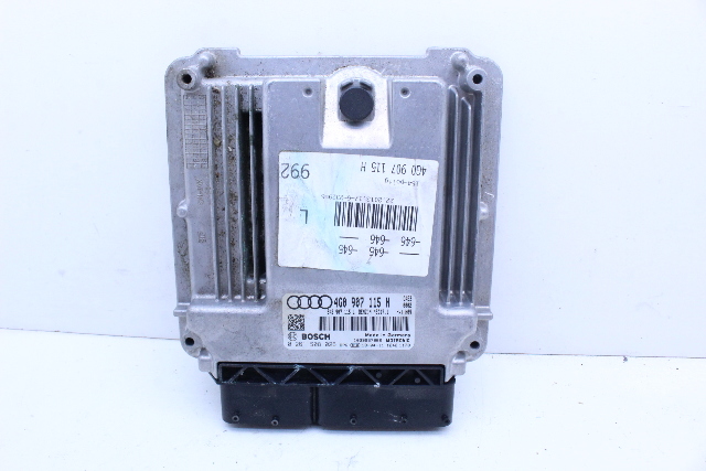 2013-2016 Audi A6 2.0T Engine Computer Module ECU ECM DME 4G0907115H OEM