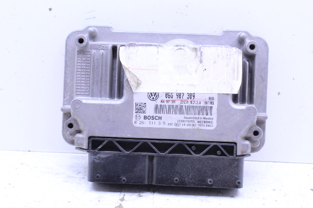 2014-2016 Volkswagen Jetta Engine Computer Module ECU ECM DME 06G907309