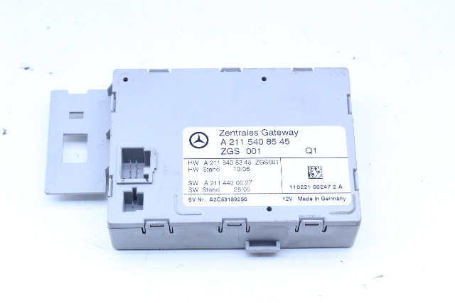 2009 E350 E550 E63 Mercedes Gateway Control Unit 2115408545 OEM Used