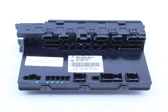 2007 2008 Mercedes Benz E63 Rear SAM Fuse Relay Box OEM