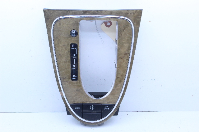 2008 Mercedes Benz E63 Automatic Shifter Wood Trim Bezel Surround - 2116809436 OEM