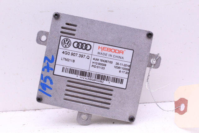 2018 Audi Q3 LED Headlight Ballast Control Module OEM