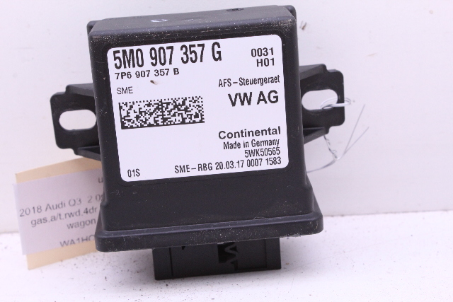 2015 2016 2017 2018 Audi Q3 Headlight Range Control Module OEM
