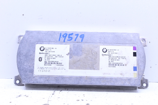 2008 BMW 328i Bluetooth Communication Control Module - 84109231092 OEM