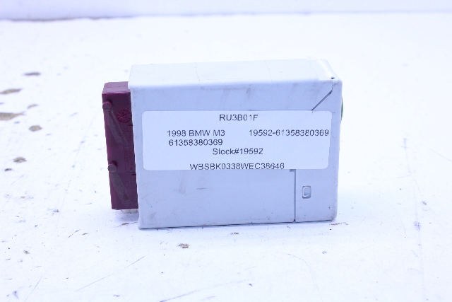 1997-1999 323i 328i M3 Z3 E36 Anti Theft Control Unit Module OEM