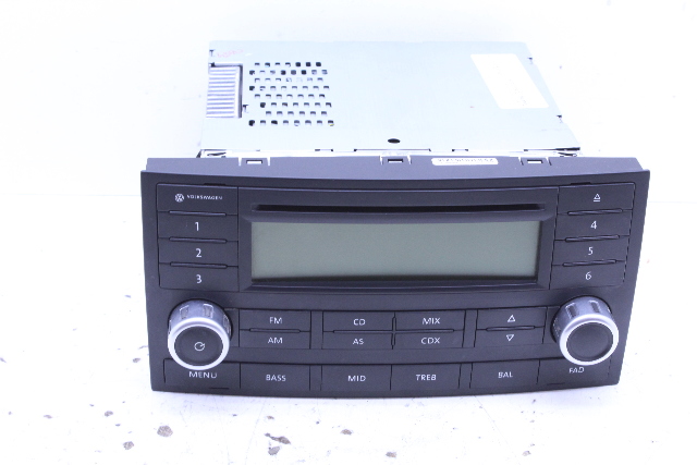 2004-2007 Volkswagen Touareg AM FM Audio Radio CD Player Unit 7L6035180H OEM