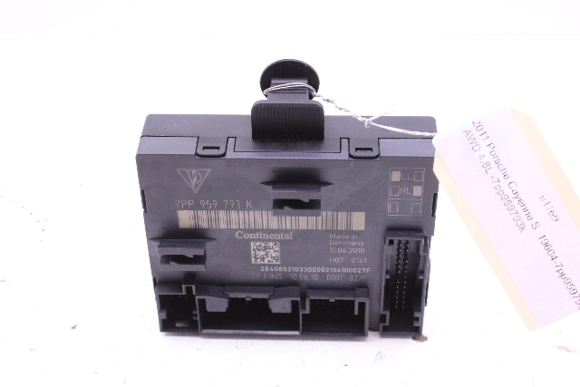 2011 Porsche Cayenne Front Door Control Module Left OEM