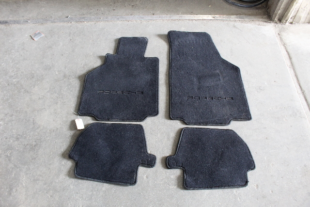 1999-2004 Porsche 911 996 Floor Mat Carpet Set Porsche Logo Script
