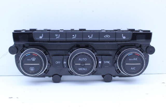 2018 Volkswagen Tiguan Climate Temperature Control Panel OEM
