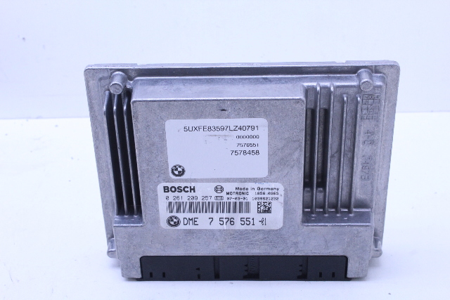 BMW 550i 650i 750i X5 4.8 N62 Engine Computer Module ECU ECM DME OEM
