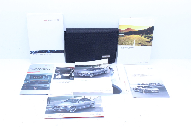 2013 Audi A4 Owner Manual and Case