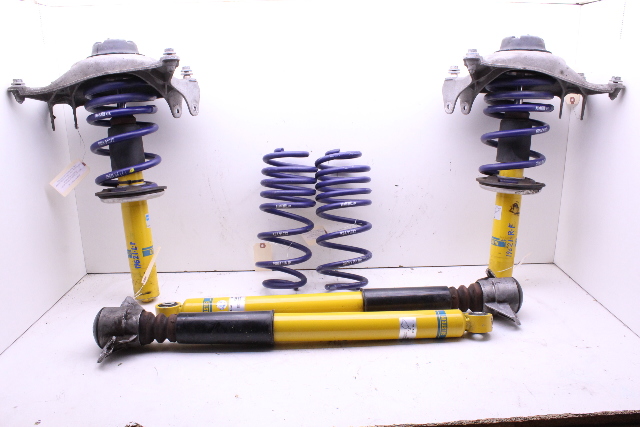 2013-2016 Audi A4 Quattro Bilstein Strut Shock H&R Lowered Coil Front Rear Set