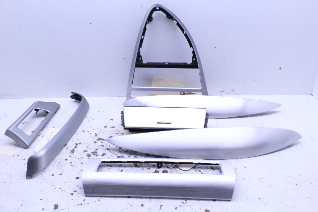 2007 2008 BMW M6 650i E63 E64 Dash Door Panel Aluminum Trim Set