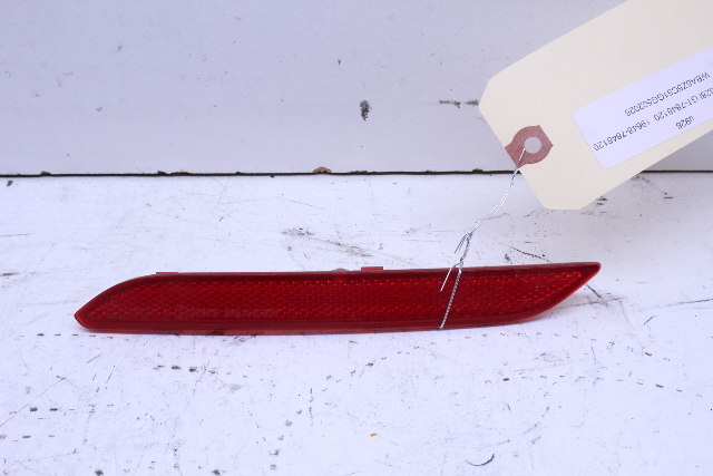 2016 BMW 328i GT Rear Bumper Reflector Lense Red Right OEM