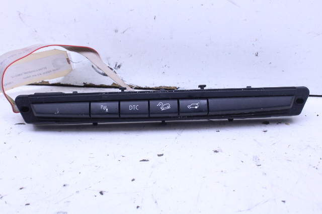 2009 BMW X5 Dash Parking DTC Trunk Parking Sensor Switch Panel OEM