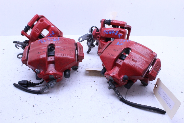 2006 2007 2008 2009 Volkswagen Gti Jetta GLI Brake Caliper Front Rear Set Red OEM