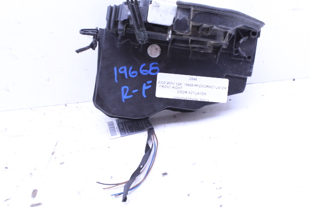 2007-2011 BMW 328i Sedan Front Right Door Lock Latch Actuator
