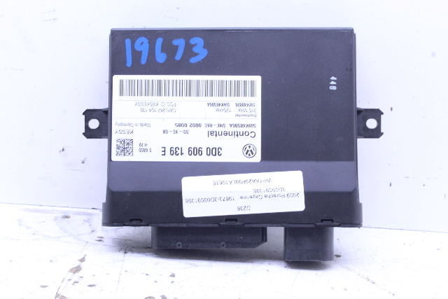 2009 Porsche Cayenne 957 Keyless Entry Control Immobilizer Module OEM