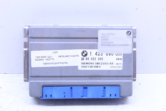1999 BMW 323i Transmission Computer TCU TCM 24601423775 OEM