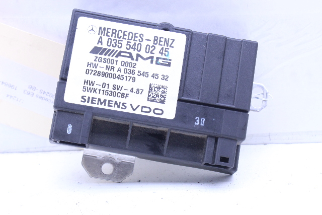 2008 Mercedes E63 W211 Fuel Pump Control Module 0355400245 OEM