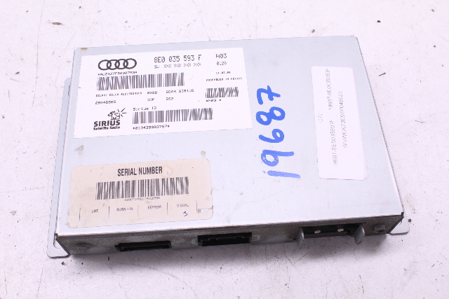Audi Volkswagen Sirius XM Satellite Radio Control Module 8E0035593F OEM