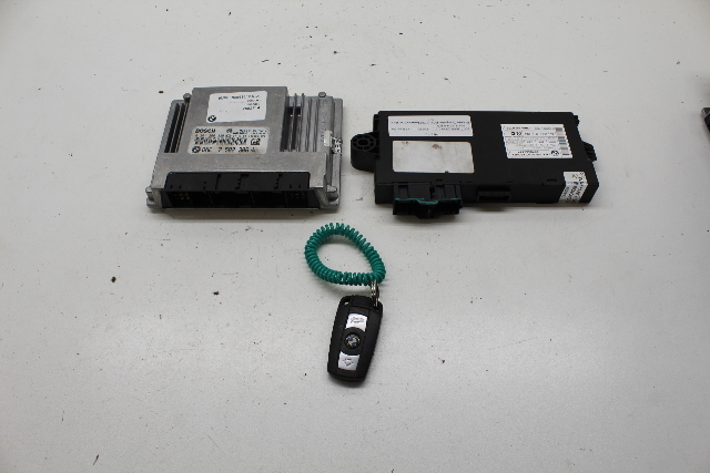 2007-2010BMW X5 4.8 Engine Computer Module ECU ECM DME Immobilizer Key Fob