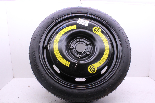2007-2013 Audi A3 Volkswagen Eos R32 18 x 3.5 Inch Spare Wheel Tire 1K0601027B OEM