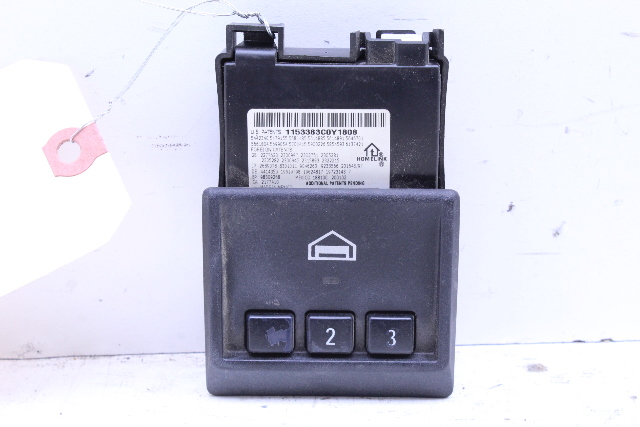 2004-2006 BMW X5 Homelink Garage Door Switch - 61316981941 OEM