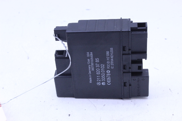 2008 Mercedes Benz E63 W211 Rear Keyless Entry Door Control Module 2118203785 OEM