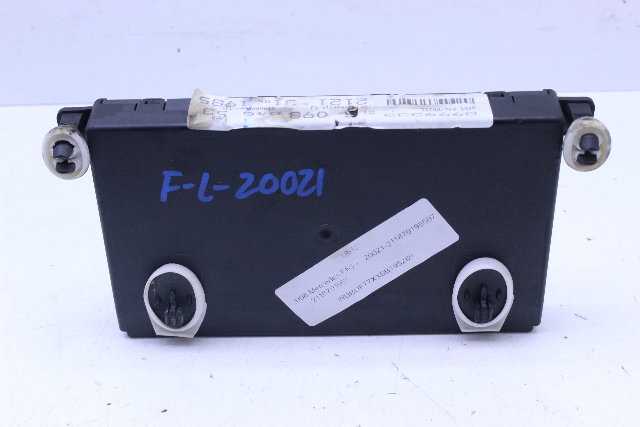 2007 2008 Mercedes Benz E280 E320 E350 E63 E300 Driver Left Door Module A2118701985 OEM
