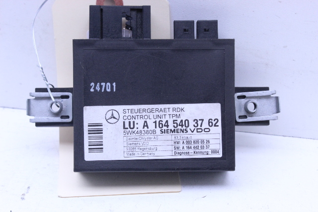 2008 Mercedes Benz E63 W211 Tire Pressure Control Module 1645403762 OEM