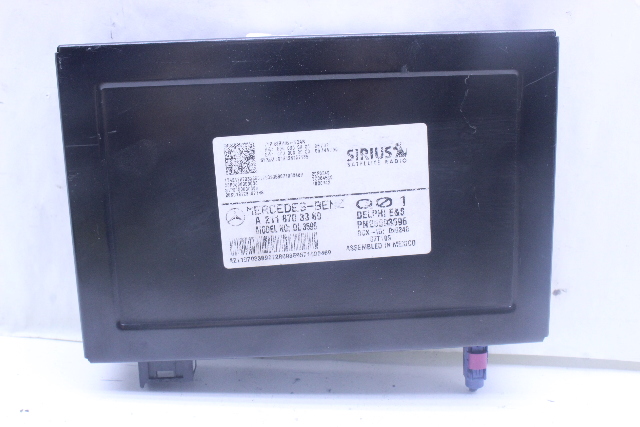 2008 Mercedes Benz E63 W211 Sirius Satellite Radio Module OEM