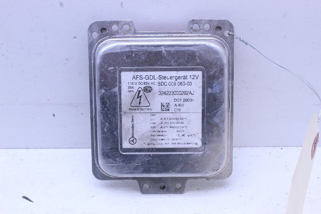 Mercedes Benz E320 E350 E500 E55 E63 Xenon HID Headlight Ballast Module A2118705585 OEM