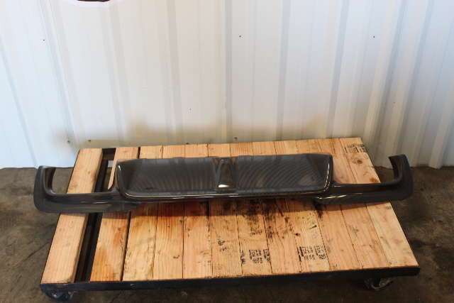 2013 2014 2015 2016 BMW M5 3D Design Carbon Fiber Rear Bumper Lower Valance OEM