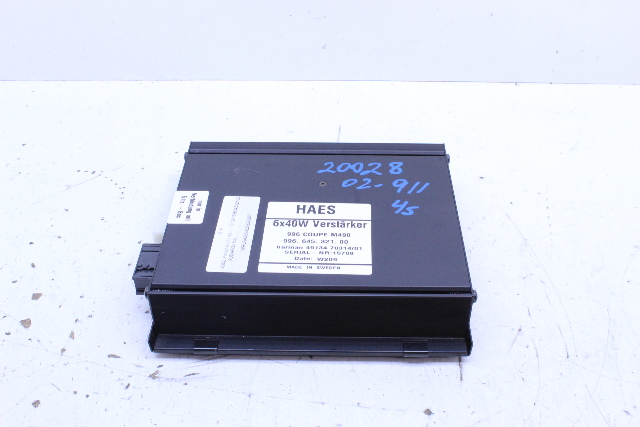 2001-2002 Porsche 911 996 Coupe Radio Stereo Amplifier HAES OEM 99664532100