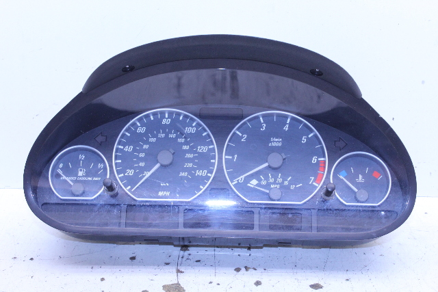 2003 2004 BMW 330ci Speedo Speedometer Instrument Cluster OEM
