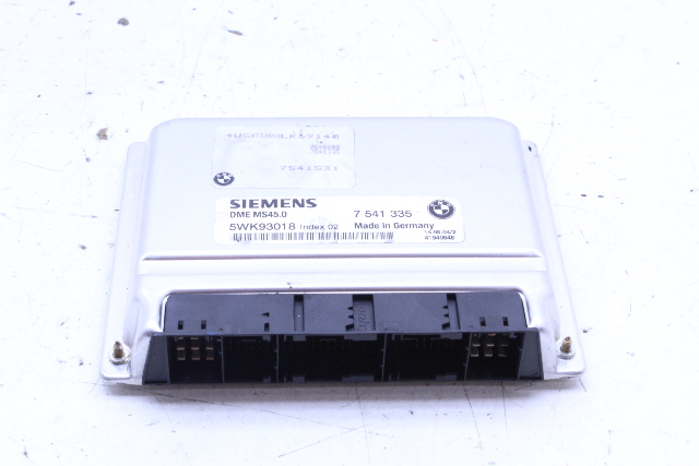 2004 BMW Z4 Engine Computer Module ECU ECM DME 12147541335 OEM