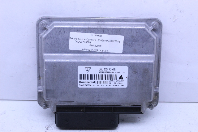 2010 Porsche Cayenne Transfer Case Control Module 0AD927755BT