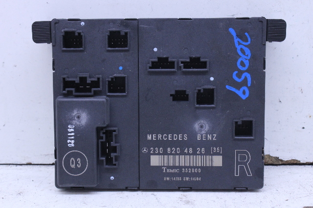 2006 Mercedes Benz Sl500 R230 Front Right Door Control Module - 2308204826 OEM