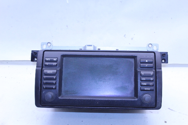 2004-2006 BMW 325i 330i M3 AM FM Radio Display On-board Monitor Wide Screen OEM