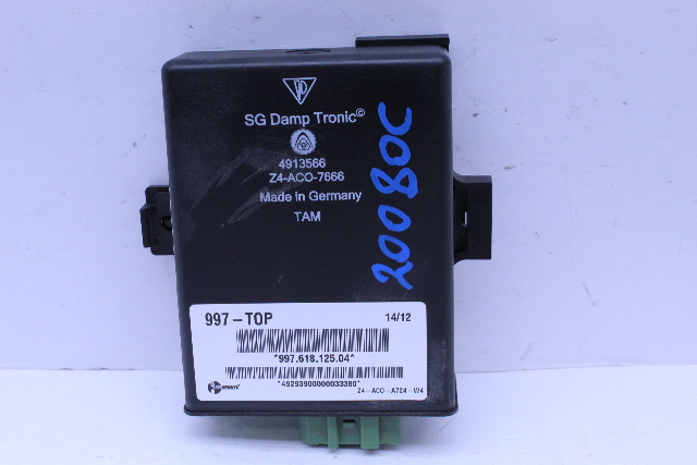 2007 2008 2009 Porsche 911 997 Turbo Active Suspension Control Module - 99761812504 OEM