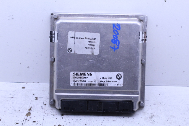 2004 BMW M3 Engine Computer Module ECU ECM DME 7835564 OEM
