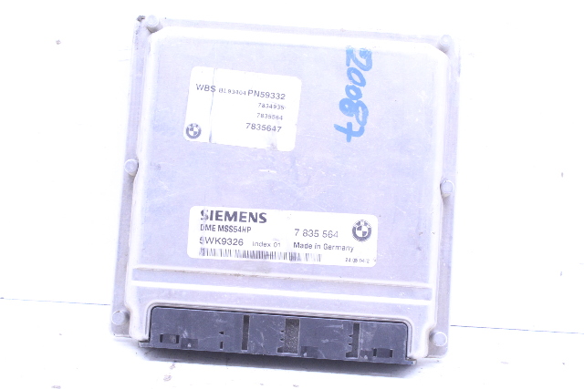 2004 BMW M3 Engine Computer Module ECU ECM DME 7835564 OEM