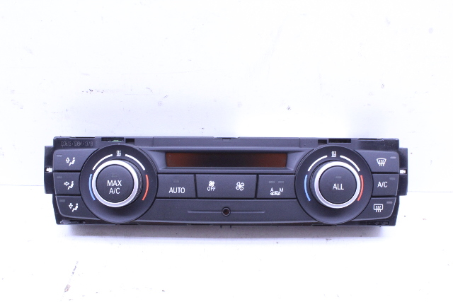 2010-2012 BMW 128i 135i 328i 335i X1 Climate Temperature Control Panel OEM