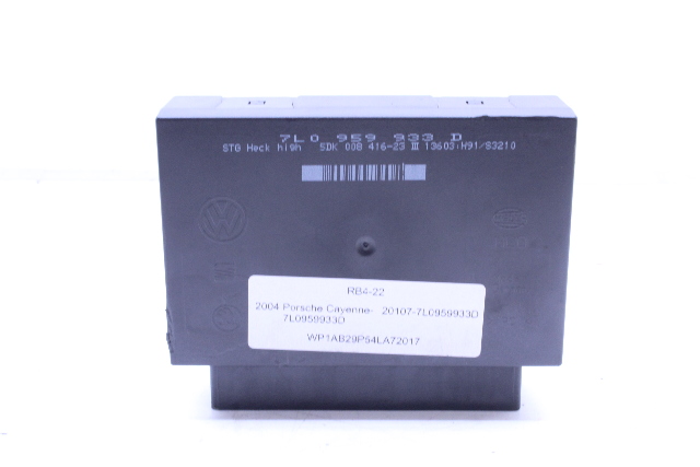 2003-2006 Porsche Cayenne Comfort Convenience Module 7L0959933D OEM
