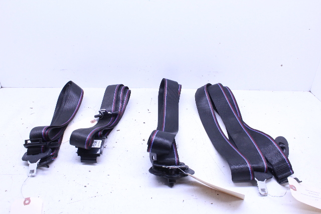 2015 2016 2017 2018 2019 2020 BMW M4 M-Tech Seat Belt Set Front Rear OEM
