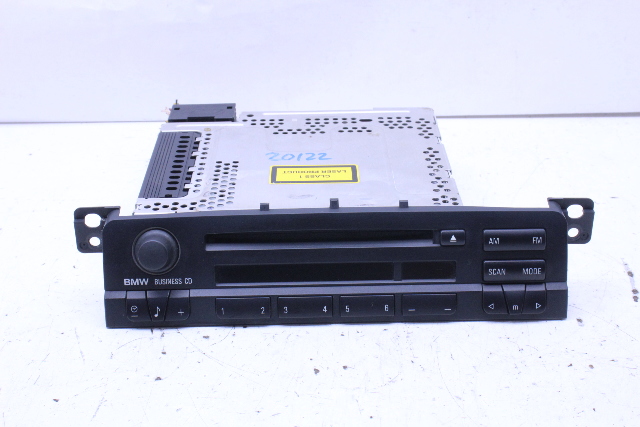 2005 BMW 325i 330i M3 AM FM Radio Business CD Player 65126943429 OEM